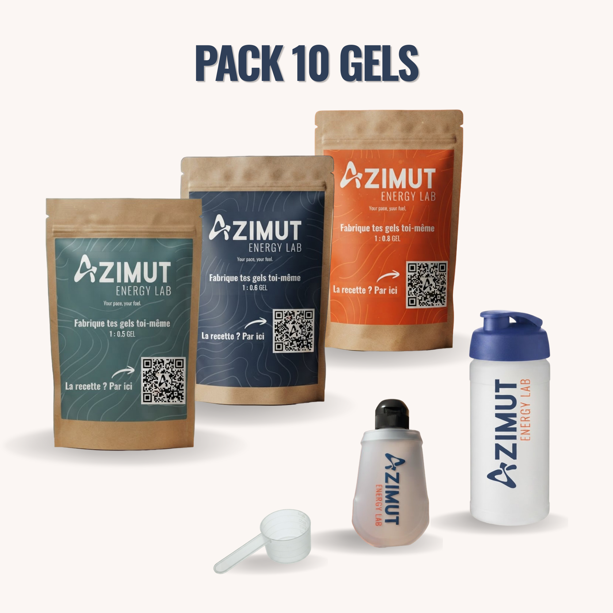 Pack 10 - 3 couleurs