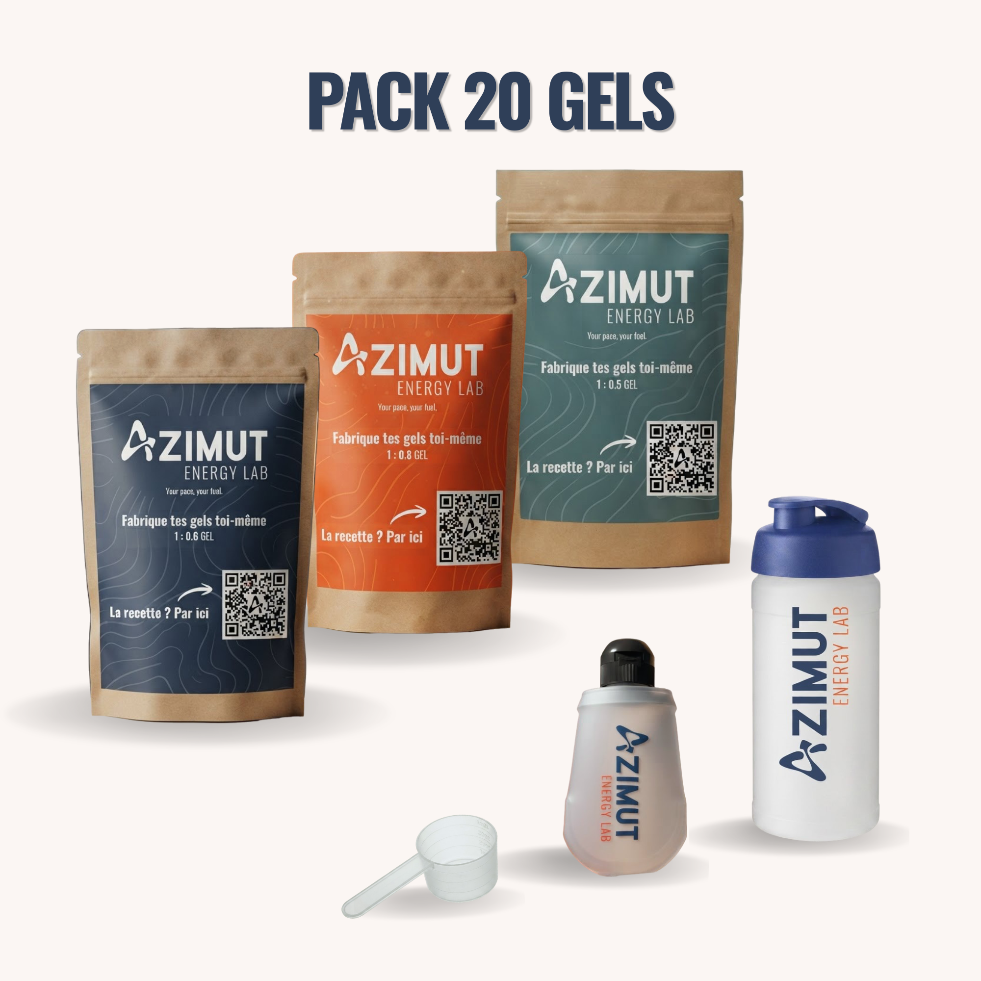 Pack 20 - 3 couleurs
