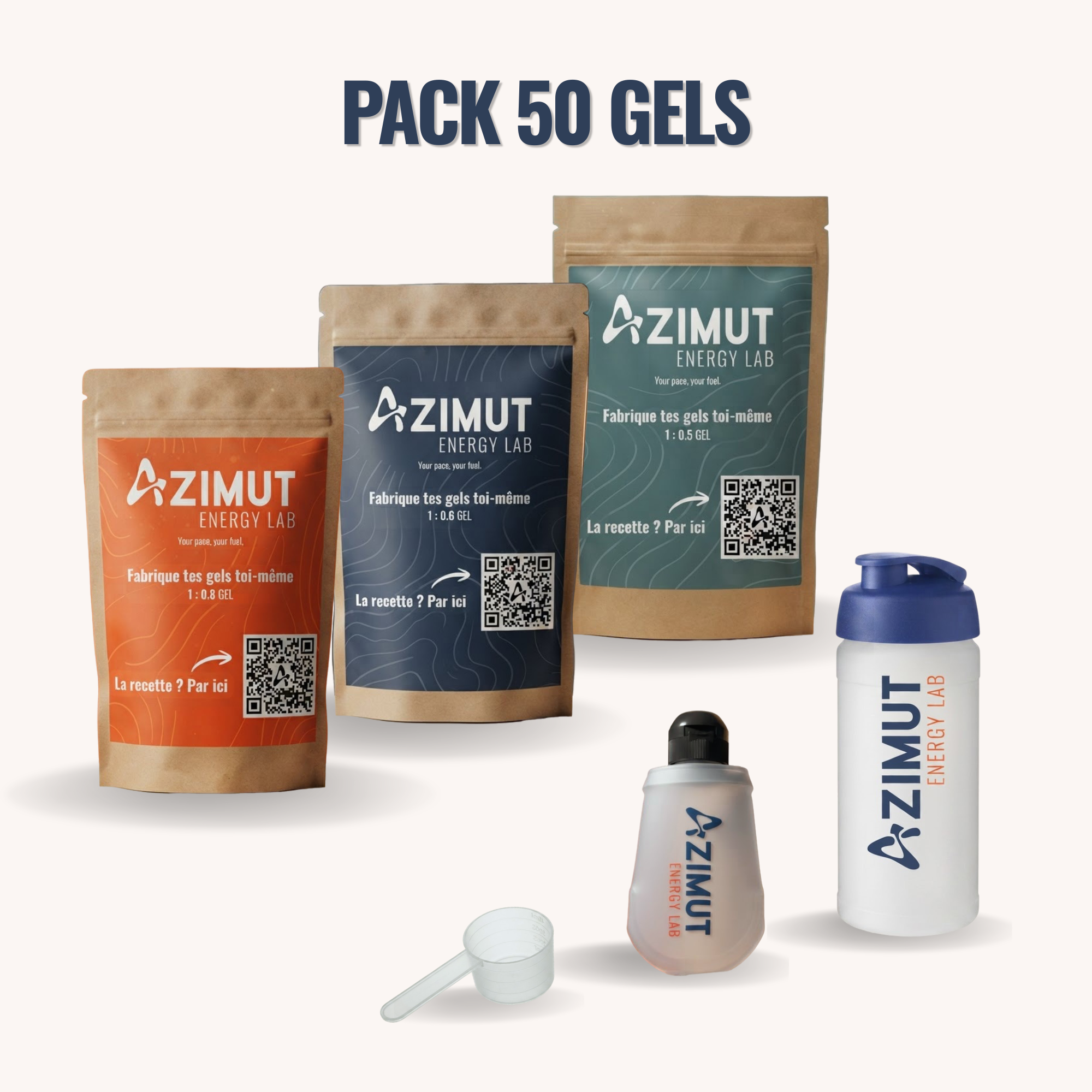 Pack 50 - 3 couleurs